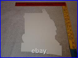 Vintage Bowes Seal Fast Performance Race Car & Spark Plug 12 Metal Gas Oil Sign