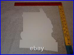 Vintage Bowes Seal Fast Performance Race Car & Spark Plug 12 Metal Gas Oil Sign