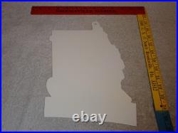 Vintage Bowes Seal Fast Performance Race Car & Spark Plug 12 Metal Gas Oil Sign