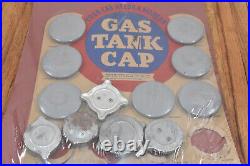 Vintage Car Automobile Auto GAS TANK CAP Advertising Counter Store Display SIGN