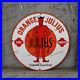 Vintage-Car-Orange-Julius-Gas-Station-Service-Man-Cave-Oil-Porcelain-Sign-038-01-on