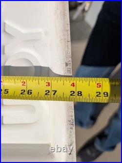 Vintage Car Wash Sign Enter Stop Waxing Thank You Plastic Sign ORIGINAL