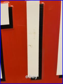 Vintage Certified Auto Repair Sign Embossed Tin Metal 36 Mechanic Shop Gas Oil