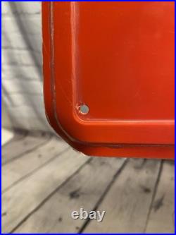 Vintage Certified Auto Repair Sign Embossed Tin Metal 36 Mechanic Shop Gas Oil