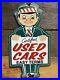 Vintage-Certified-Used-Cars-Porcelain-Sign-Gas-Pump-Plate-Motor-Oil-Auto-Sales-01-xy