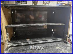 Vintage Champion Spark Plug Metal Cabinet Box Sign Auto Gas Garage Mechanic