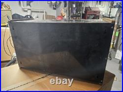 Vintage Champion Spark Plug Metal Cabinet Box Sign Auto Gas Garage Mechanic