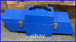 Vintage Chevrolet Bowtie Goboxes Metal Toolbox