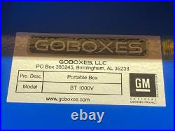 Vintage Chevrolet Bowtie Goboxes Metal Toolbox