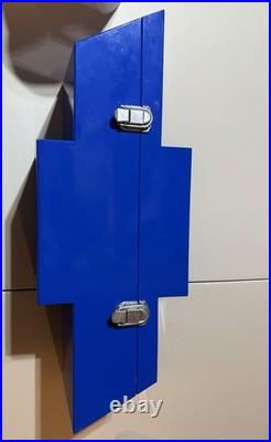 Vintage Chevrolet Bowtie Goboxes Metal Toolbox