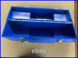 Vintage Chevrolet Bowtie Goboxes Metal Toolbox
