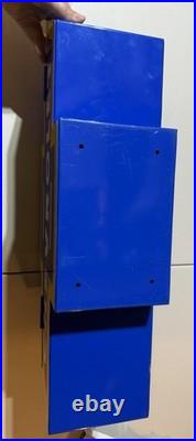 Vintage Chevrolet Bowtie Goboxes Metal Toolbox