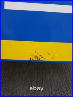 Vintage Chevrolet Bowtie Goboxes Metal Toolbox UNUSED READ DESCRIPTION