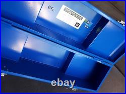 Vintage Chevrolet Bowtie Goboxes Metal Toolbox UNUSED READ DESCRIPTION