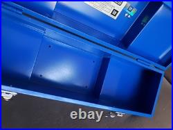 Vintage Chevrolet Bowtie Goboxes Metal Toolbox UNUSED READ DESCRIPTION