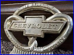 Vintage Chevrolet Dealer Award Dealership Medallion