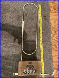 Vintage Chevrolet Dealer Award Think Big, Think Leadership Oversized