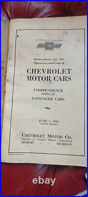 Vintage Chevrolet Dealer Collectable Lot-3 Piece