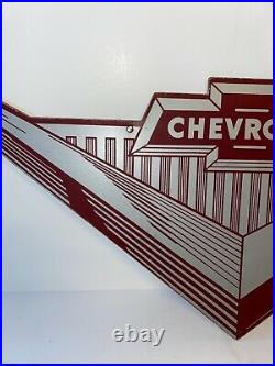 Vintage Chevrolet Dealer Sign Original Super Rare Masonite 1930s to 1950s
