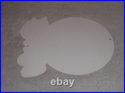 Vintage Chevrolet Felix The Cat Look Dont Touch 12 Car Truck Metal Gas Oil Sign