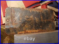 Vintage Chevrolet Porcelain Old Sign Ok Used Car Truck Dealer Service Sales Dept