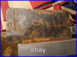 Vintage Chevrolet Porcelain Old Sign Ok Used Car Truck Dealer Service Sales Dept