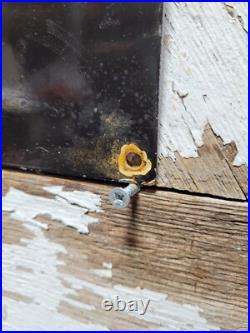 Vintage Chevrolet Porcelain Sign 36 Old Gas Car Chevy Diecut Dealer Sales Store