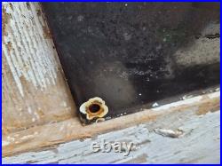 Vintage Chevrolet Porcelain Sign 36 Old Gas Car Chevy Diecut Dealer Sales Store