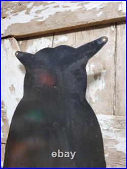 Vintage Chevrolet Porcelain Sign 36 Old Gas Car Chevy Diecut Dealer Sales Store