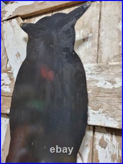 Vintage Chevrolet Porcelain Sign 36 Old Gas Car Chevy Diecut Dealer Sales Store