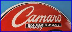 Vintage Chevrolet Porcelain Sign American Automobile Motors Gas Pump Sign