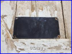 Vintage Chevrolet Porcelain Sign Chevy Gas Automobile Sales Service Car Dealer