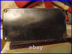 Vintage Chevrolet Porcelain Sign Old Gas Auto Service Station Certified Dealer