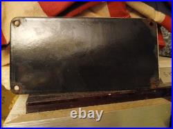 Vintage Chevrolet Porcelain Sign Old Gas Auto Service Station Certified Dealer