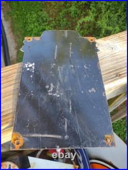 Vintage Chevrolet Porcelain Sign Used Cars Service Chevy Dealer Truck Auto Sales