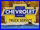 Vintage-Chevrolet-Porcelain-Sign-Used-Truck-Service-Chevy-Dealer-Car-Auto-Sales-01-etb