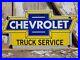 Vintage-Chevrolet-Porcelain-Sign-Used-Truck-Service-Chevy-Dealer-Car-Auto-Sales-01-jf