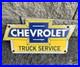 Vintage-Chevrolet-Porcelain-Sign-Used-Truck-Service-Chevy-Dealer-Car-Auto-Sales-01-wrc