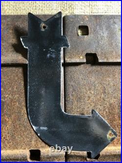 Vintage Chevrolet Service Garage 10 Porcelain Dealer Chevy Sign