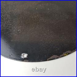 Vintage Chevrolet Sign Camaro Automobile Motors Gas Pump Porcelain Sign