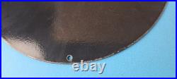 Vintage Chevrolet Sign Garage Automobile Motors Repairs Porcelain Sign