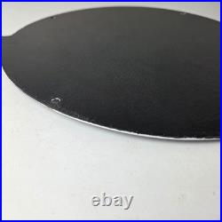 Vintage Chevrolet Sign Porcelain Bow-Tie Sign Gas Pump Garage Shop Auto Sign