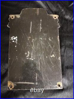 Vintage Chevrolet Sign Used Cars Automobile Motors Gas Pump Porcelain Sign