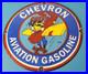 Vintage-Chevron-Gasoline-Sign-Aviation-Gas-Goofy-Auto-Gas-Porcelain-Sign-01-jch