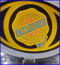 Vintage Chrysler Dealership Light Up Sign