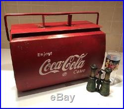 Vintage Coca Cola Coke Cooler 1950's Bottle Opener VW CAMPERVAN Classic Car