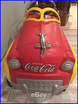 Vintage Coca-Cola Pedal Car Great Condition