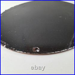 Vintage Continental Porcelain Sign Auto Car & Bike Tires Gas Pump Sign