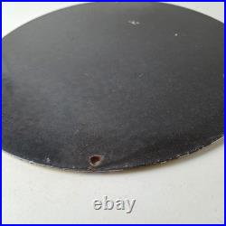 Vintage Continental Porcelain Sign Auto Car Tires Gas Pump Sign