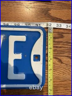 Vintage Corvette Drive Embossed Metal Street Sign 34